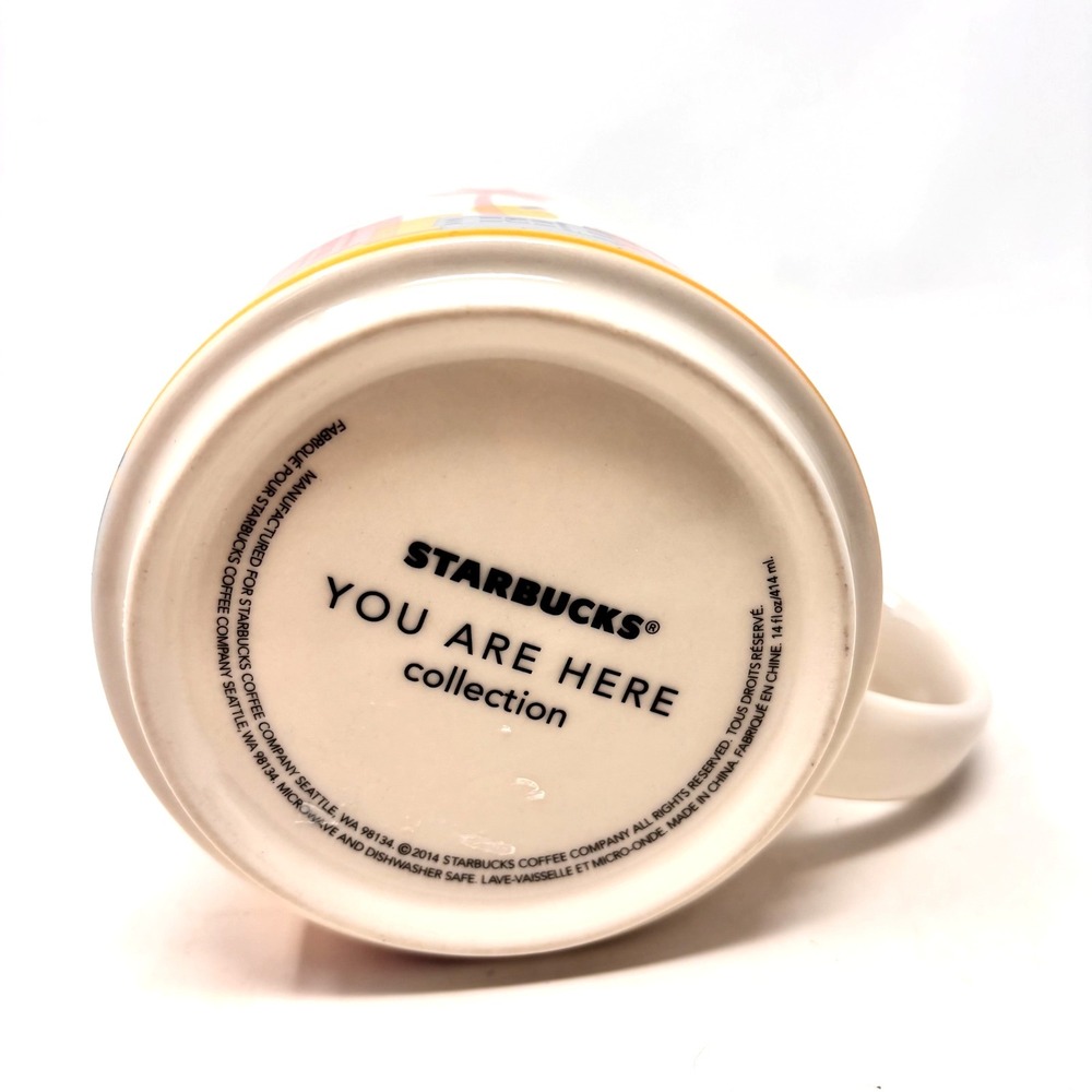 Starbucks FLORIDA You Are Here‎ Collection Coffee Cup Mug 2014 14 Oz. UNUSED - Picture 4 of 4
